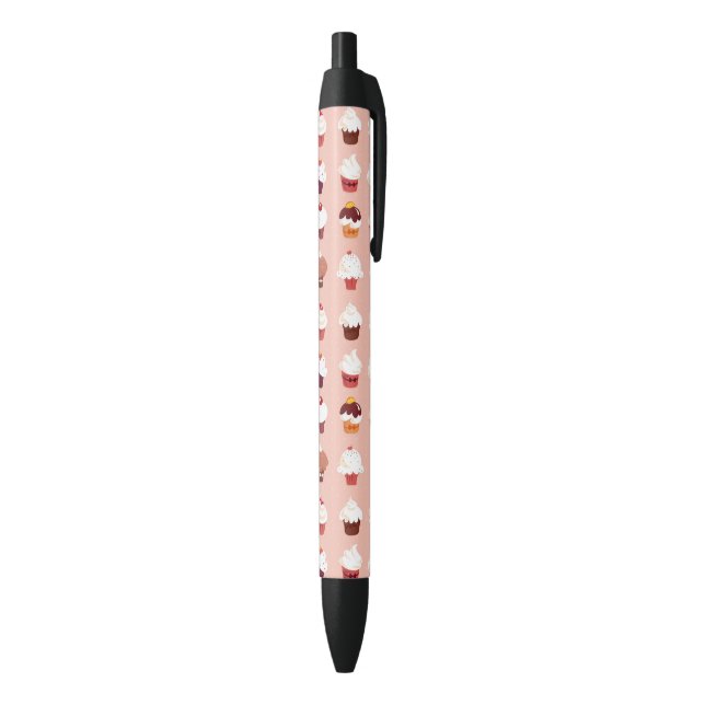Stylo Noir Petits gâteaux (Bas (Vertical))