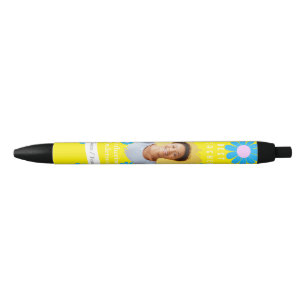 Stylo Noir Photo de la meilleure enseignante Daisy Bright Yel