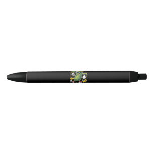 Stylo Noir Pickle Jouant au Pickleball