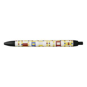Stylo Noir Piet Mondrian Broadway Boogie Woogie Art Abstrait