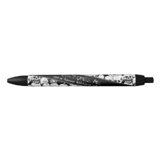 Stylo Noir Pile-O-Skulls