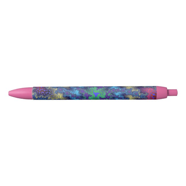 Stylo Noir Pink Seafoam Burn (Devant)