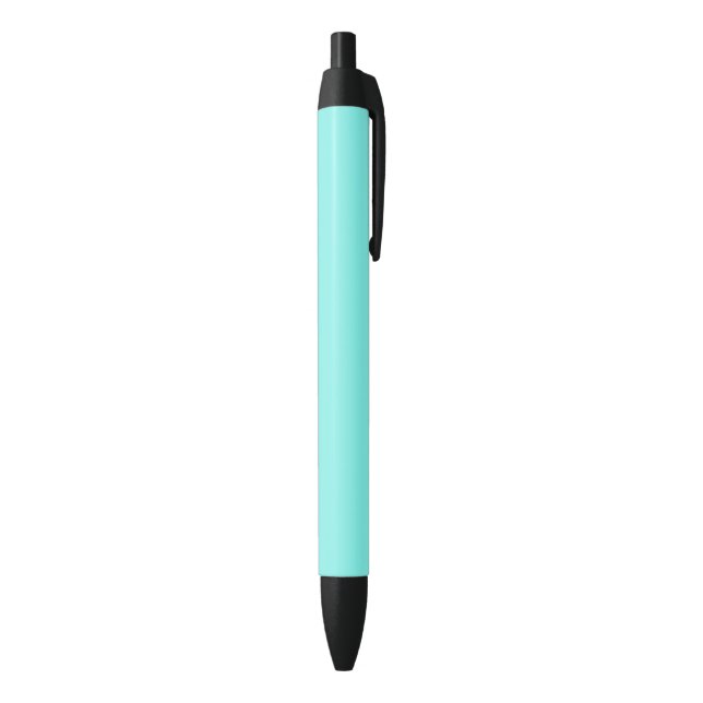 Stylo Noir plage chic turquoise aqua Robins Oeuf Bleu (Bas (Vertical))