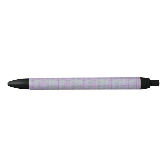 Stylo Noir Plaid Lavande Pieds Nus  (Devant)
