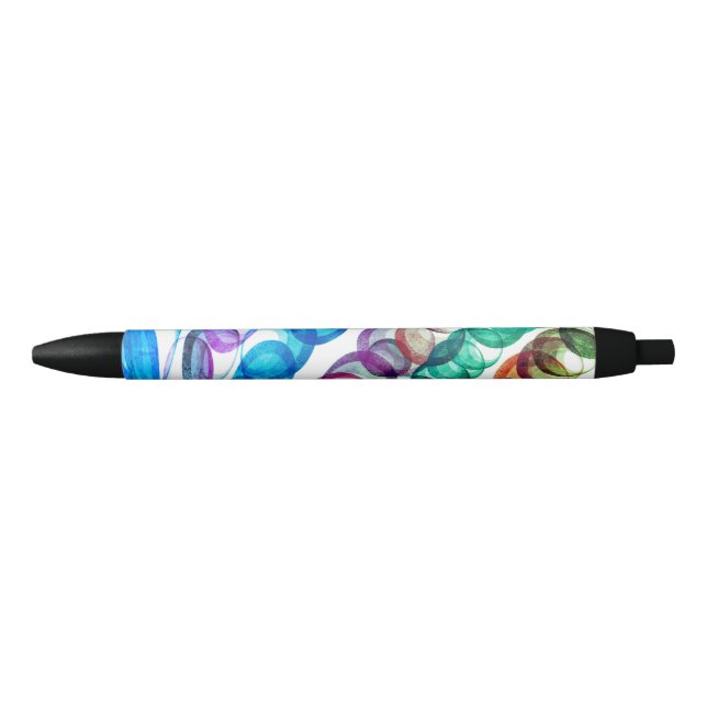 Stylo Noir Plaisir à bulle pullée / Greenleaf / (Devant)