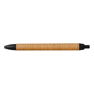 Stylo Noir Plancher en bois