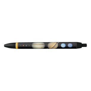 Stylo Noir Planète du système solaire