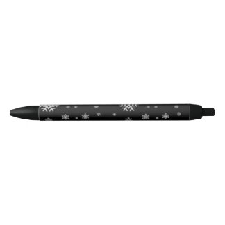 Stylo Noir Plume de neige