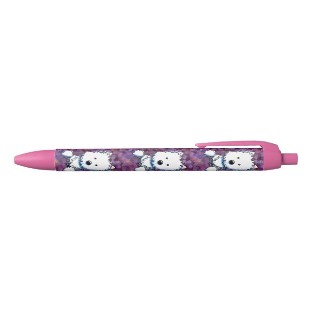 Stylo Noir Poche Westies de KiniArt (Haut)