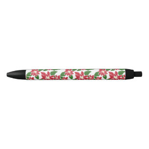 Stylo Noir Poinsettia