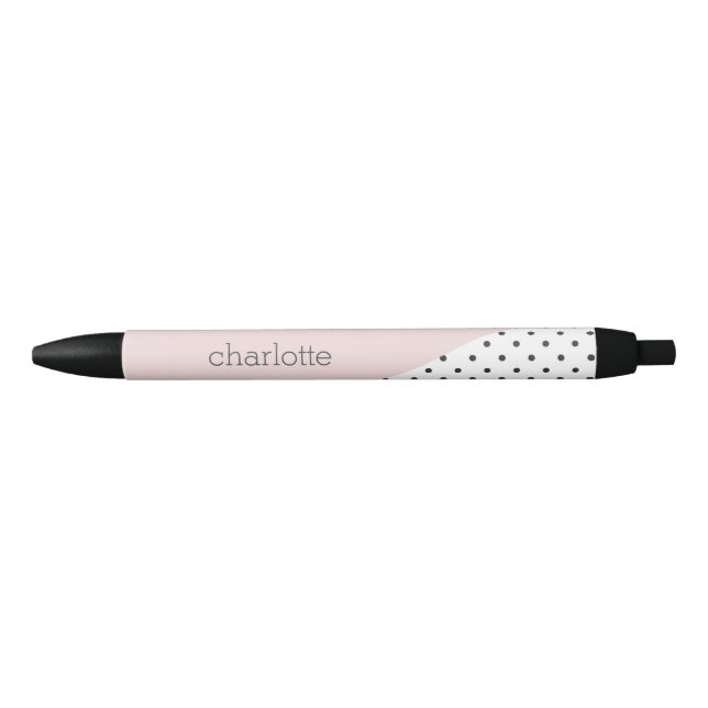 Stylo Noir Points Dainty (Devant)