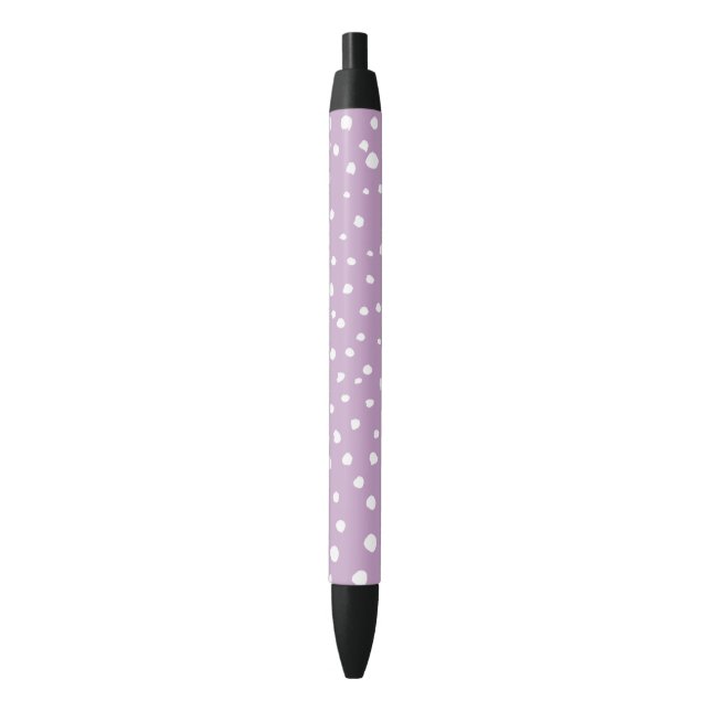 Stylo Noir Points Dalmatiens Lilac, Points Dalmatiens, Pots D (devant Vertical)