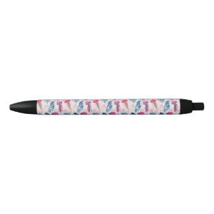 Stylo Noir Poissons de gelée colorée