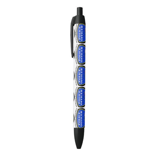 Stylo Noir Police (Haut (Vertical))