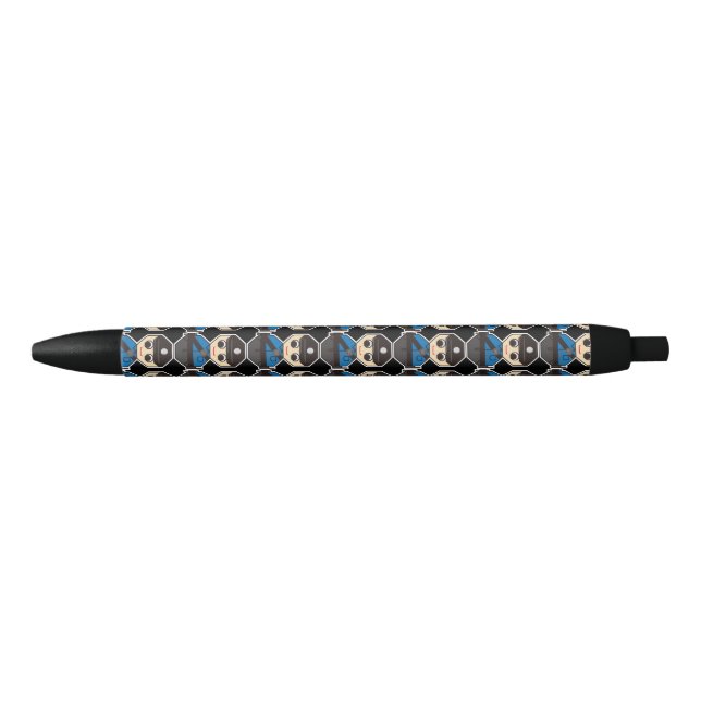 Stylo Noir Police (Devant)