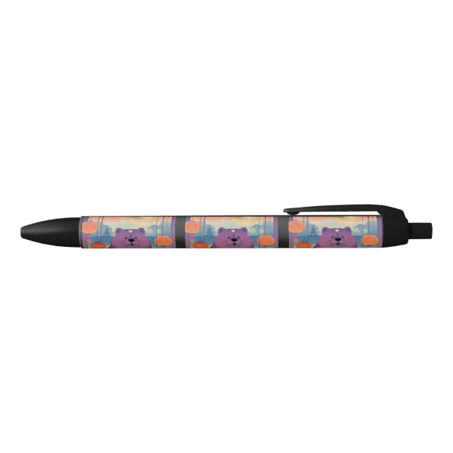 Stylo Noir POLLY PLUM chow (Haut)