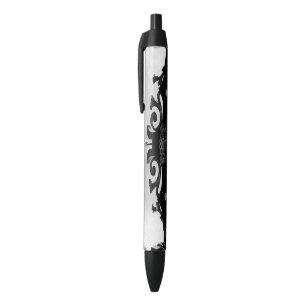 Stylo Noir Porte romantique