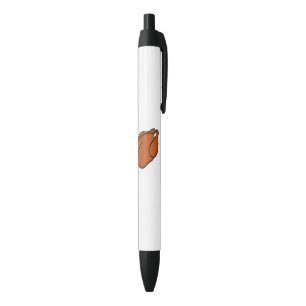Stylo Noir Poulet complètement cuit Yum Turquie de poulet de