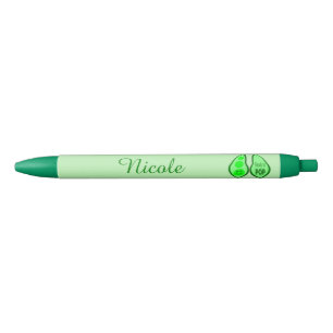 Stylo Noir Prêt à cueillir des pois verts femelles sur mesure