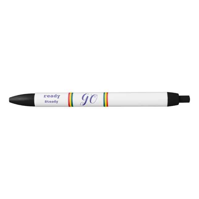 Stylo Noir prêt GO (Devant)