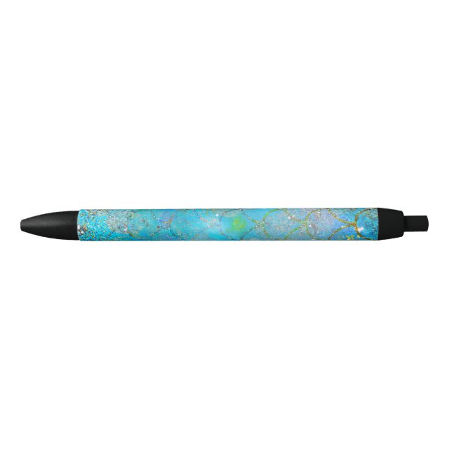 Stylo Noir Pretty Iridescente Pearl Shimmer Mermaid Scales (Devant)