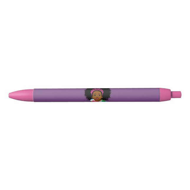 Stylo Noir Princesse Pen de moka (Devant)