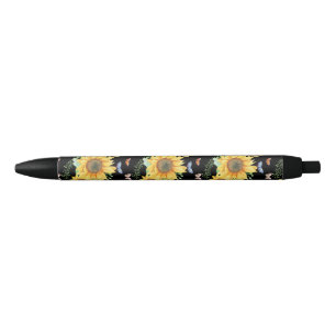 Stylo Noir printemps de tournesol