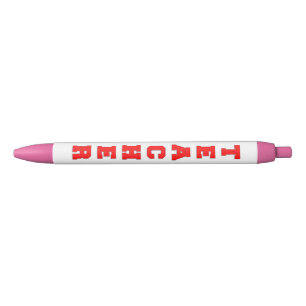 Stylo Noir Professeur