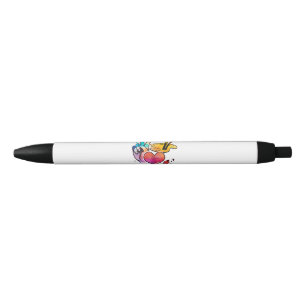 Stylo Noir Professeur D'Art Peace Love Art Pour Artistes Et P