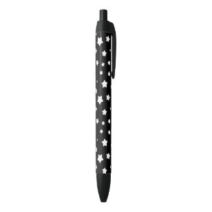 Stylo Noir Profil sous convention astérisque noir et blanc
