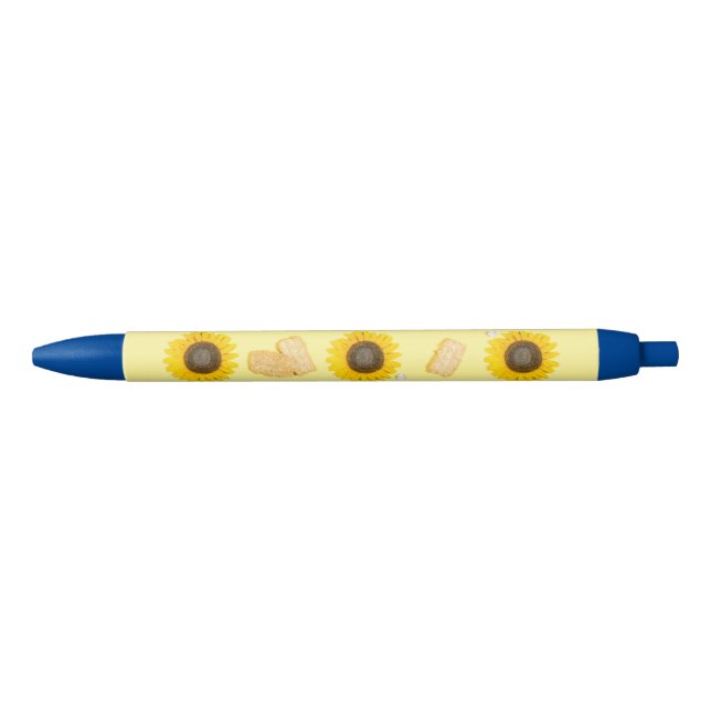 Stylo Noir puissance du tournesol (Devant)