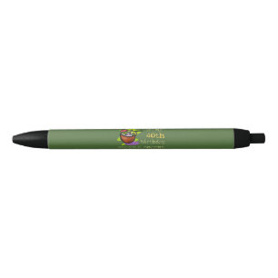 Stylo Noir quarantième Cadeaux de fête d'anniversaire. Ce q
