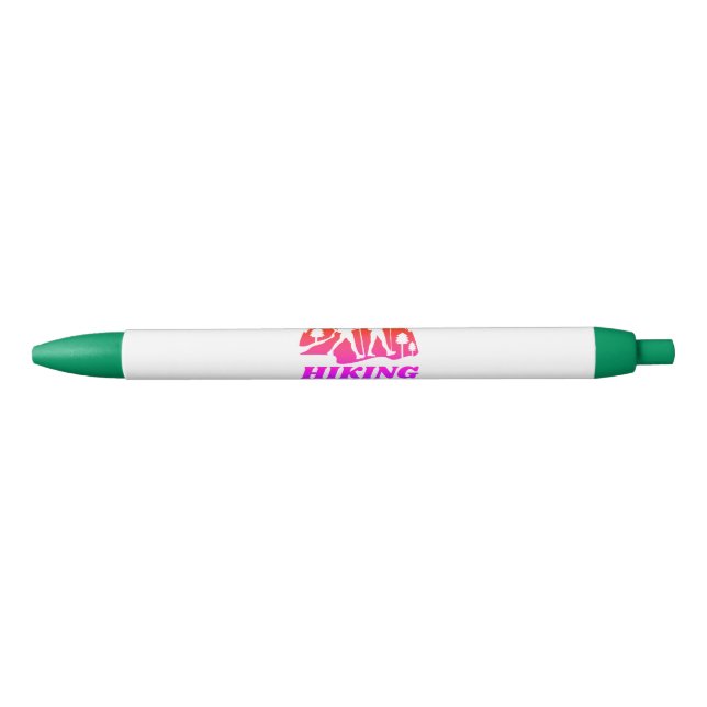 Stylo Noir Randonnée ou trekking (Devant)