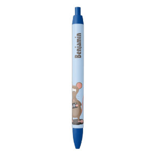 Stylo Noir Rat drôle avec dessin animé de la caméra