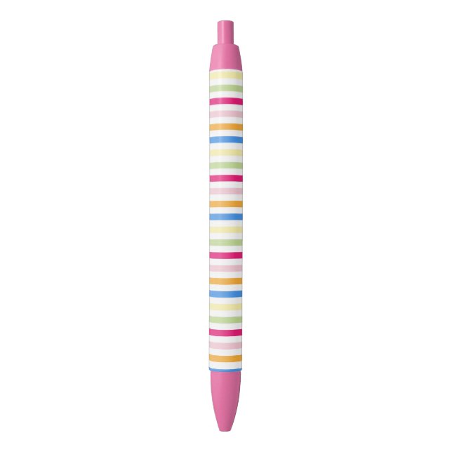 Stylo Noir Rayures (devant Vertical)