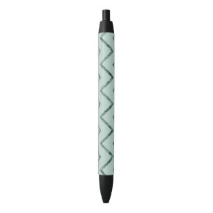 Stylo Noir Rayures fascinantes en bon état de zigzag de