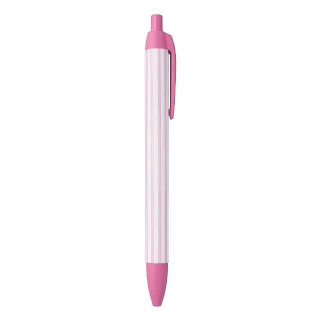 Stylo Noir Rayures roses d'aquarelle d'arrière - plan (Bas (Vertical))
