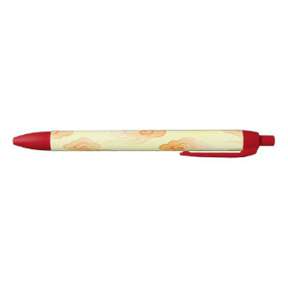 Stylo Noir Red Cream Lucky Clouds Pen