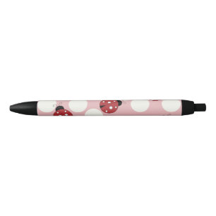 Stylo Noir Repérer la coccinelle
