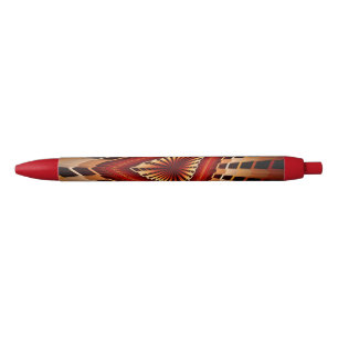 Stylo Noir Réseau d'Imaginaires 3D Conception graphique fract