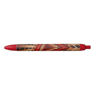Stylo Noir Réseau d'Imaginaires 3D Conception graphique fract