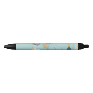 Stylo Noir Restez Calme, Restez Concentré, et Élevez-vous au-