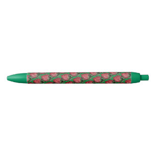 Stylo Noir Retour À L'École Motif Fruit Fraise