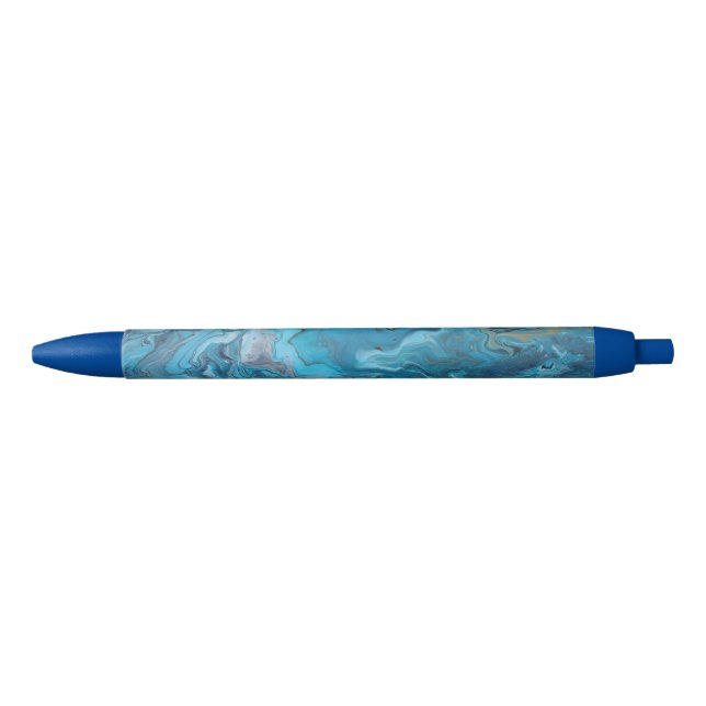 Stylo Noir Rhapsody en Turquoise (Devant)