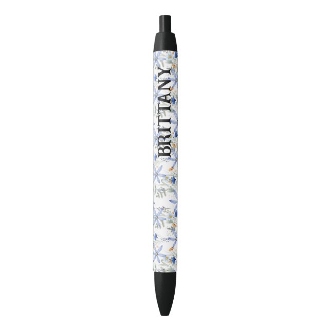 Stylo Noir Romantic purple botanical wallpaper (devant Vertical)