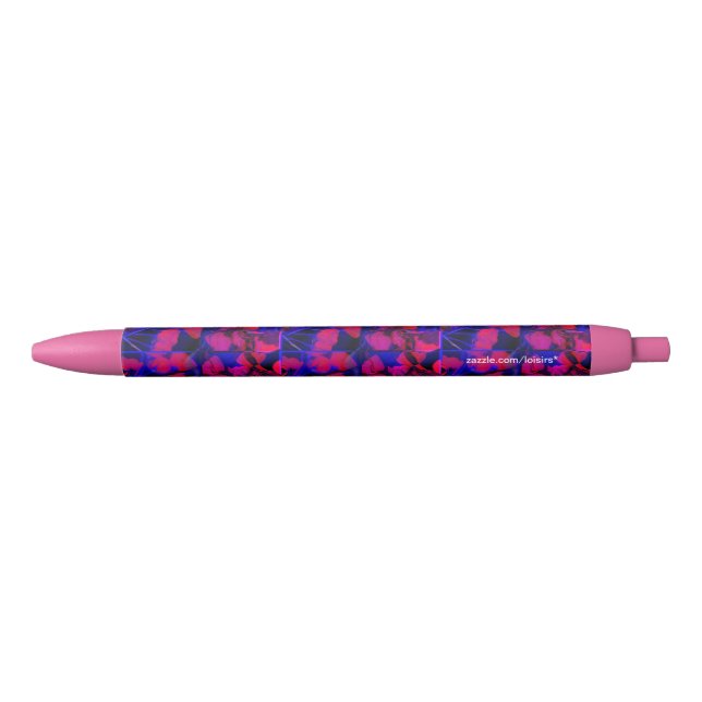 STYLO NOIR ROSE (Devant)