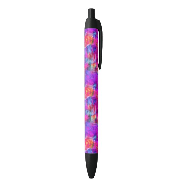 Stylo Noir Rose d'art, bleu, arrière - plan rouge de texture (Bas (Vertical))