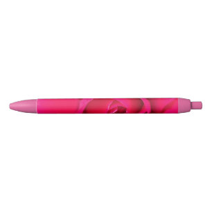 Stylo Noir Rose rose rouge romantique v2