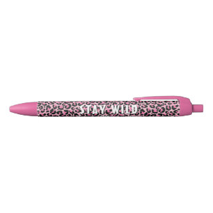 Stylo Noir Rosettes de Chic Pink