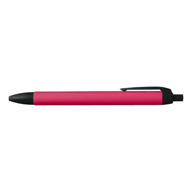 Stylo Noir Rouge rubis uni couleur uni amaranthe (Haut)